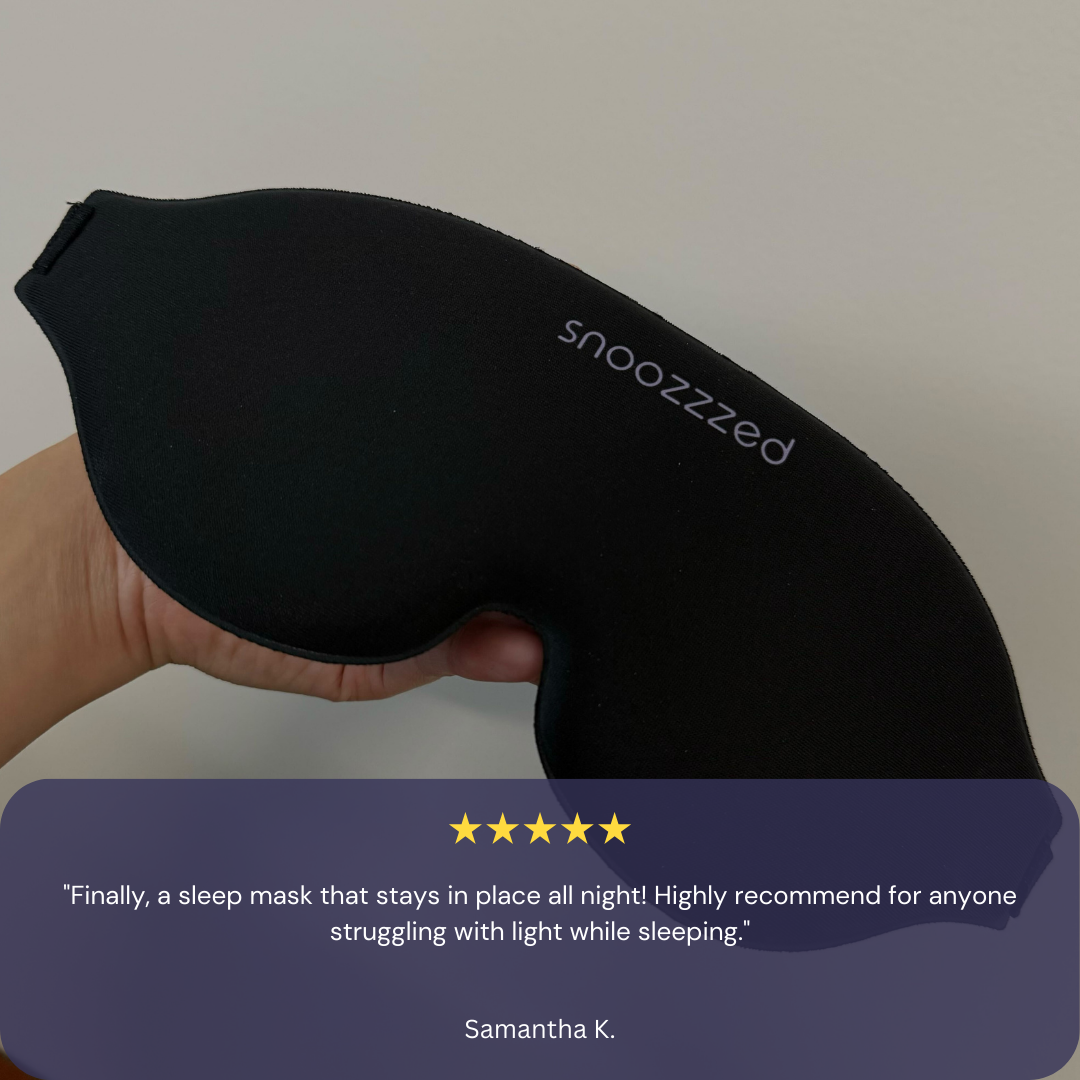 snoozzzed Memory Foam Sleep Mask