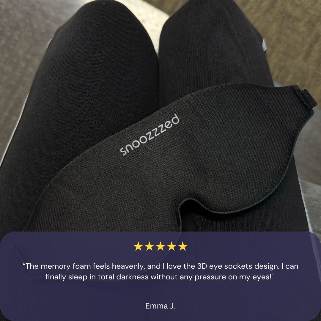 snoozzzed Memory Foam Sleep Mask