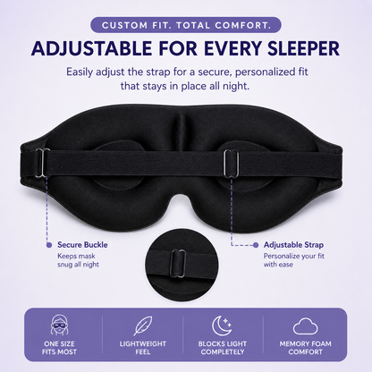 snoozzzed Memory Foam Sleep Mask