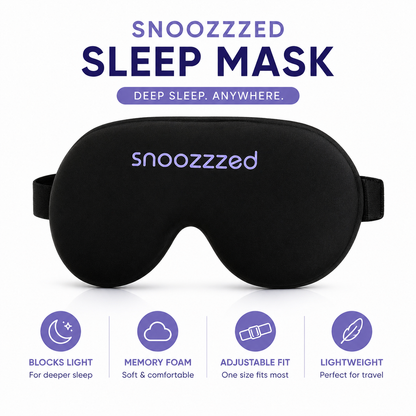 snoozzzed Memory Foam Sleep Mask