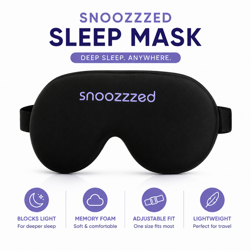snoozzzed Memory Foam Sleep Mask
