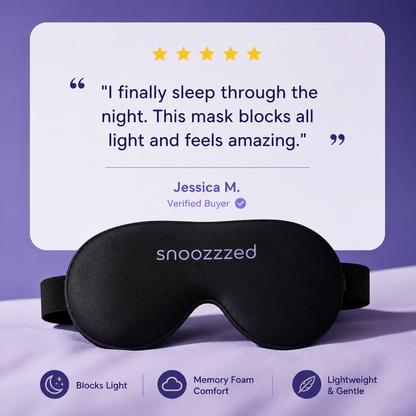 snoozzzed Memory Foam Sleep Mask