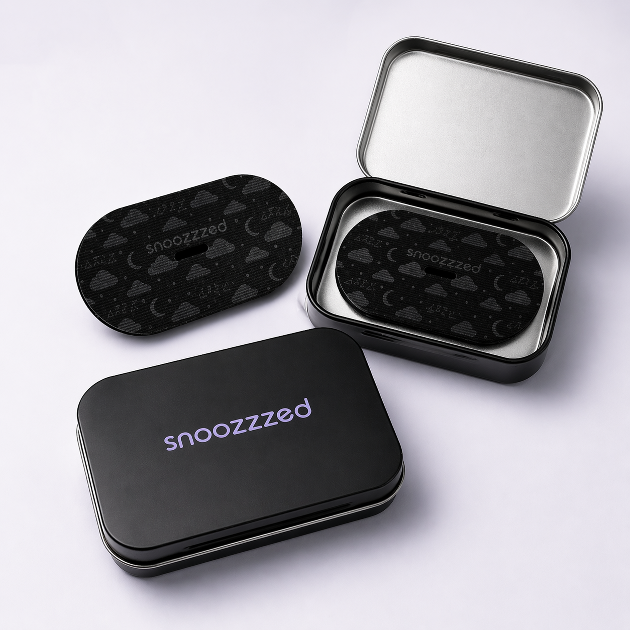 snoozzzed Mouth Tape Storage Tin