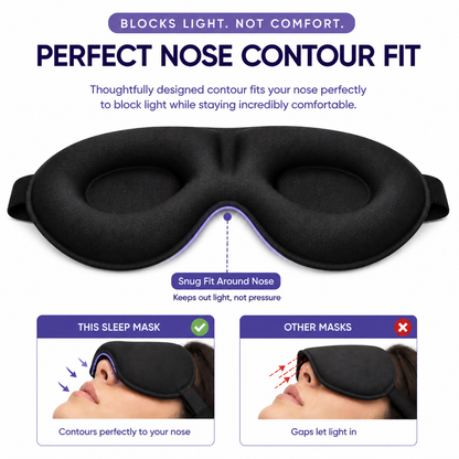 snoozzzed Memory Foam Sleep Mask