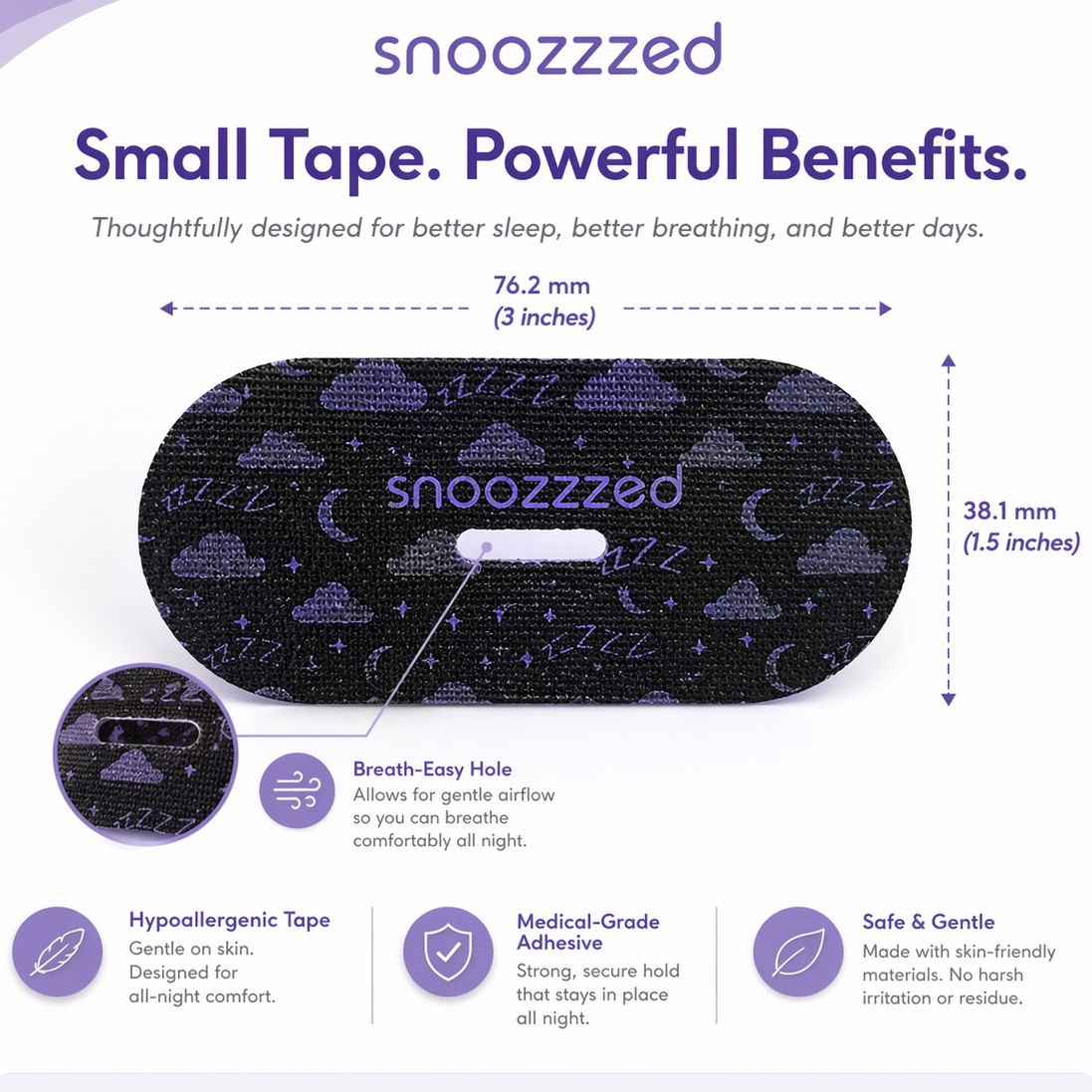 Snoozzzed Mouth Tape